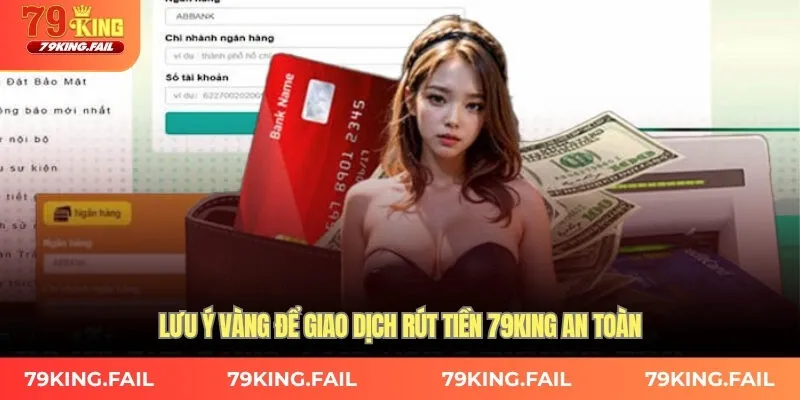 Lưu ý vàng để giao dịch rút tiền 79KING an toàn