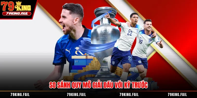 So sánh quy mô giải đấu với kỳ trước